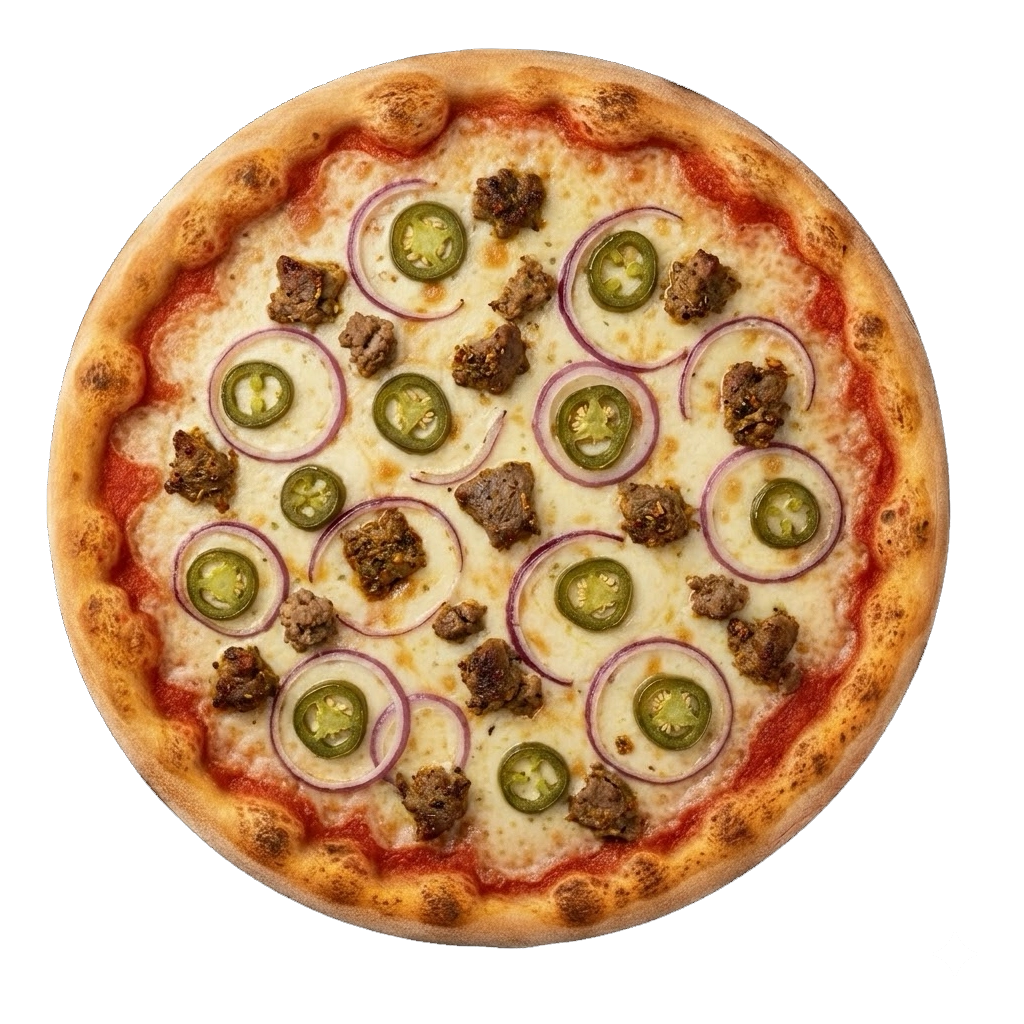 KEBAB PIZZA (STERK)